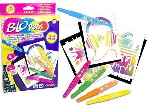 BloPens- Loisirs créatifs Mes Couleurs METALLIQUES-Feutres fantastiques-Jeu pour Enfant-À Partir de 5 ANS, Multicolor (23603)