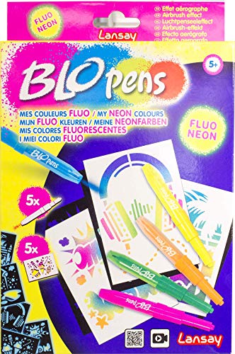 BloPens- Loisirs créatifs Mes Couleurs METALLIQUES-Feutres fantastiques-Jeu pour Enfant-À Partir de 5 ANS, Multicolor (23603)