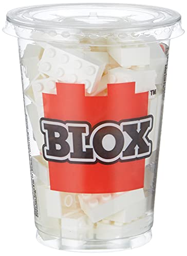 Blox - 500 bloques a granel, color blanco (Simba 4118930) , color/modelo surtido