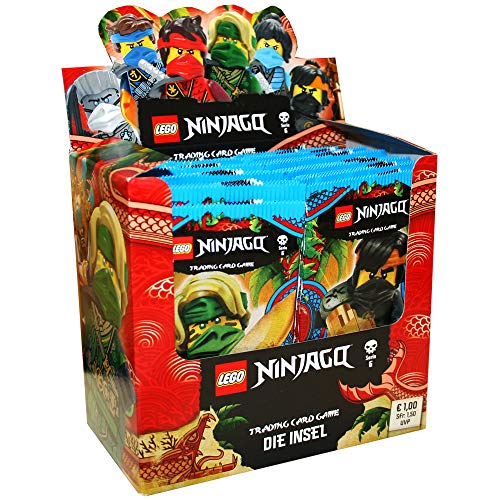 Blue Ocean Lego Ninjago Serie 6 Trading Cards – 1 expositor (50 Booster) – Alemán