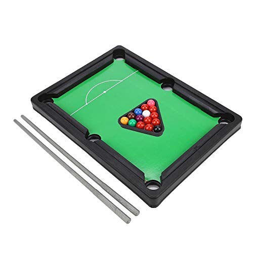 Bnineteenteam Mini Juego de Mesa de Billar, Mesa de Billar Miniatura de sobremesa de sobremesa para niños, niñas, Familia