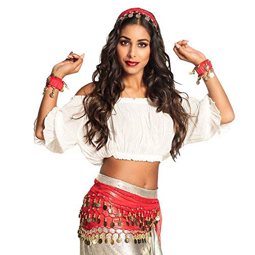 Boland 00458 - Disfraz de Gypsy, Color Rojo