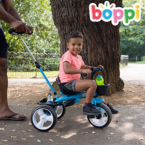 boppi® Triciclo 4 en 1 para niños de 9 a 36 Meses - Azul