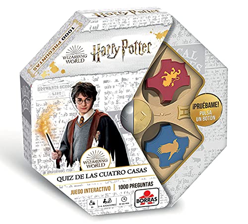 Borras 19189 Harry Potter Quiz. Juego Interactivo de Preguntas para auténticos Potterheads. +8 años