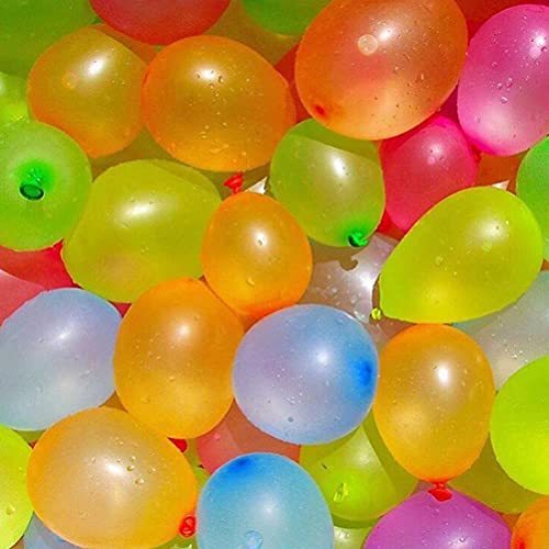 Botella con Hinchador Y 100 Globos Agua juegos y diversion para niños en verano