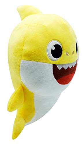 Boti- Peluche de tiburón Baby Shark Sonido, Aprox. 30 x 16 x 22 cm, de poliéster Suave, Funciona con Pilas (36470)