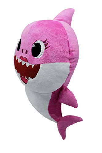 Boti- Peluche de tiburón Baby Shark Sonido, Aprox. 30 x 16 x 22 cm, de poliéster Suave, Funciona con Pilas (36471)