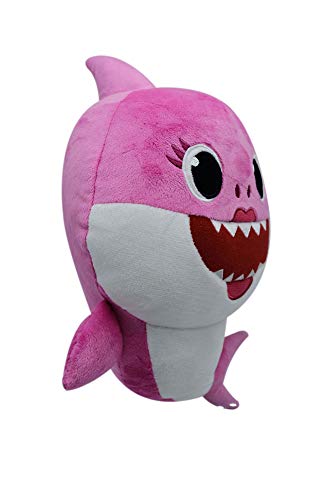 Boti- Peluche de tiburón Baby Shark Sonido, Aprox. 30 x 16 x 22 cm, de poliéster Suave, Funciona con Pilas (36471)