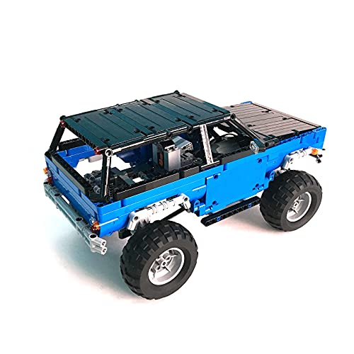 BRAGO MOC-15217 - Kit de construcción de coche teledirigido compatible con Lego – 834 piezas (Autorizado y diseñado por Paave)