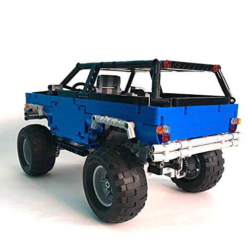 BRAGO MOC-15217 - Kit de construcción de coche teledirigido compatible con Lego – 834 piezas (Autorizado y diseñado por Paave)