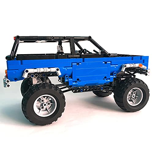 BRAGO MOC-15217 - Kit de construcción de coche teledirigido compatible con Lego – 834 piezas (Autorizado y diseñado por Paave)