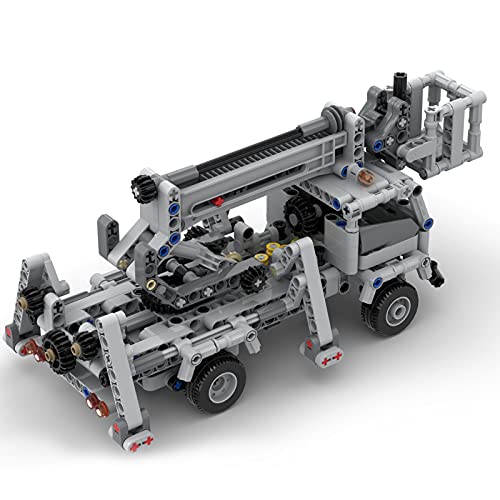 BRAGO MOC-51575 - Juego de construcción de vehículos de construcción, compatible con Lego – 467 piezas (Autorizado y diseñado por Paave)