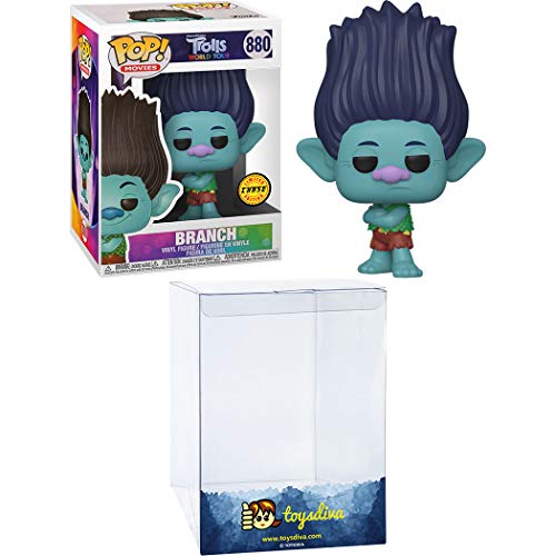 Branch (Chase): Funk o Pop! Movies Vinyl Figure Bundle with 1 Compatible 'ToysDiva' Graphic Protector (880 - 47002 - B)