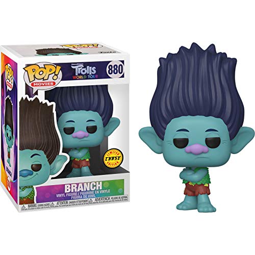 Branch (Chase): Funk o Pop! Movies Vinyl Figure Bundle with 1 Compatible 'ToysDiva' Graphic Protector (880 - 47002 - B)