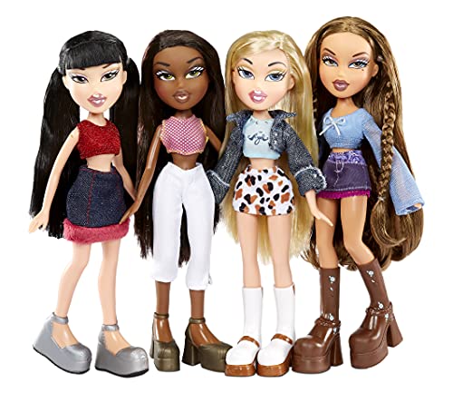 Bratz Edición Especial 20 Años Muñeca de Moda Original Cloe - Caja holográfica y póster - Coleccionable - Réplica de la versión de 2001 - Incluye 2 Vestidos, Zapatos, Bolso y más