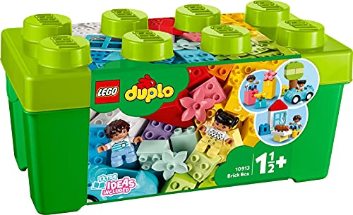 BRICKCOMPLETE Lego Duplo 10913 - Juego de 2 cajas de piedra y 2304, color verde