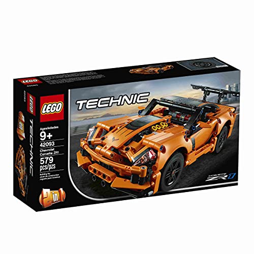 BRICKCOMPLETE Lego Technic 42098 - Juego de 2 transportadores de coche y 42093 Chevrolet Corvette ZR1