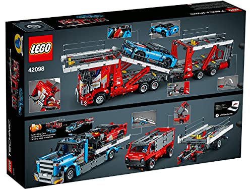 BRICKCOMPLETE Lego Technic 42098 - Juego de 2 transportadores de coche y 42093 Chevrolet Corvette ZR1