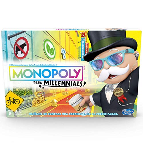 BricoLoco. Juego de mesa familiar. Monopoly milenials en español.