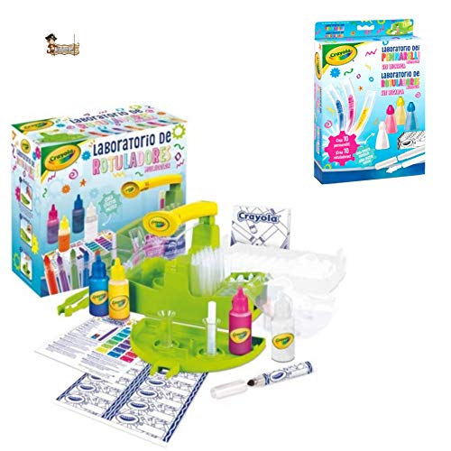 BricoLoco. Laboratorio de rotuladores con set de recarga. Fabrica de rotuladores. Juegos para niños y niñas. Crea tus rotuladores.