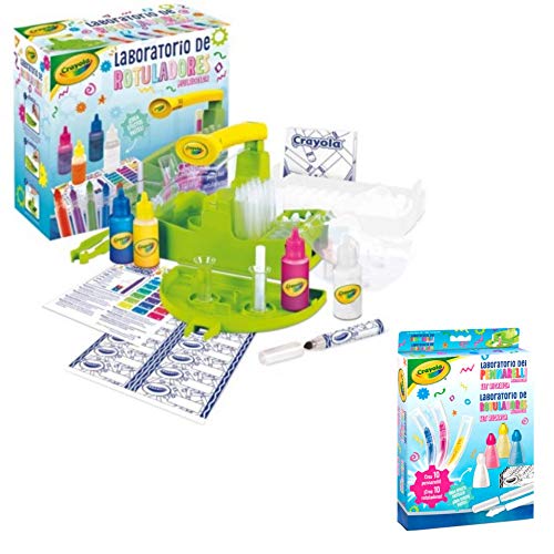 BricoLoco. Laboratorio de rotuladores con set de recarga. Fabrica de rotuladores. Juegos para niños y niñas. Crea tus rotuladores.