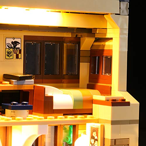 BRIKSMAX Kit de Iluminación Led para 4 Privet Drive,Compatible con Ladrillos de Construcción Lego Modelo 75968, Juego de Legos no Incluido