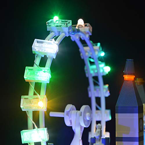 BRIKSMAX Kit de Iluminación Led para Architecture Londres-Compatible con Ladrillos de Construcción Lego Modelo 21034, Juego de Legos no Incluido