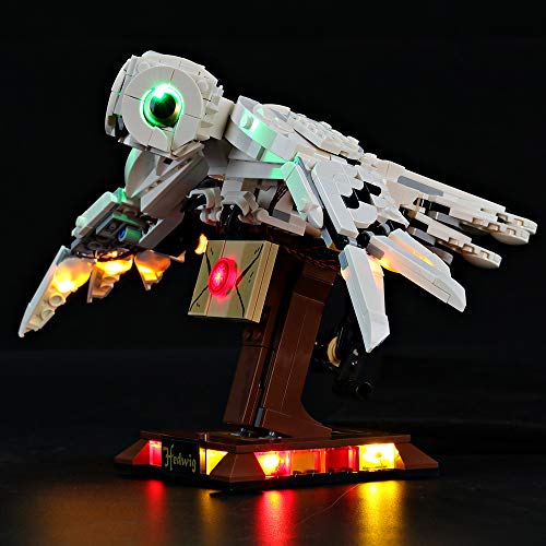 BRIKSMAX Kit de Iluminación Led para Lego Hedwig,Compatible con Ladrillos de Construcción Lego Modelo 75979, Juego de Legos no Incluido