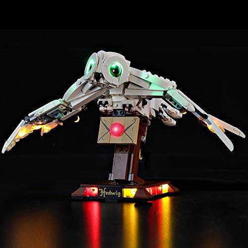 BRIKSMAX Kit de Iluminación Led para Lego Hedwig,Compatible con Ladrillos de Construcción Lego Modelo 75979, Juego de Legos no Incluido