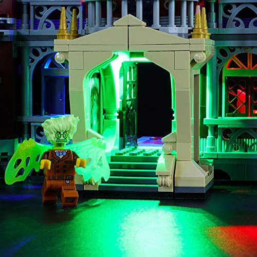 BRIKSMAX Kit de Iluminación Led para Lego Hidden Side Instituto Encantado,Compatible con Ladrillos de Construcción Lego Modelo 70425, Juego de Legos no Incluido