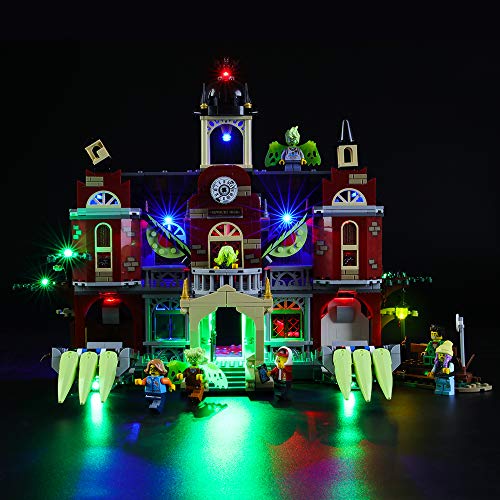 BRIKSMAX Kit de Iluminación Led para Lego Hidden Side Instituto Encantado,Compatible con Ladrillos de Construcción Lego Modelo 70425, Juego de Legos no Incluido