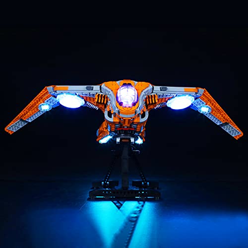 BRIKSMAX Kit de iluminación LED para Lego Marvel Nave de los Guardianes - Compatible con Lego 76193 Building Blocks Model- No incluir el Conjunto de Lego