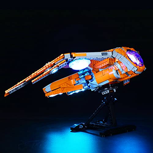 BRIKSMAX Kit de iluminación LED para Lego Marvel Nave de los Guardianes - Compatible con Lego 76193 Building Blocks Model- No incluir el Conjunto de Lego