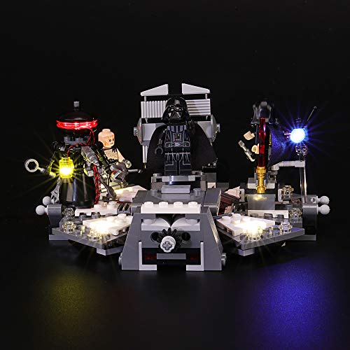 BRIKSMAX Kit de Iluminación Led para Lego Star Wars Transformación de Darth Vader, Compatible con Ladrillos de Construcción Lego Modelo 75183, Juego de Legos no Incluido