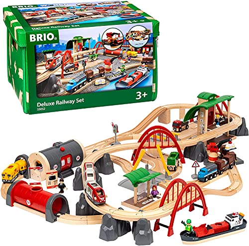 Brio 33052 Deluxe Railway Set - Set circuito de tren