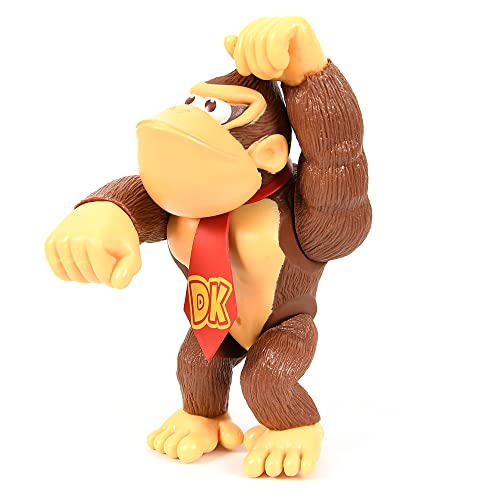 BSNOW Figura de acción de Super Mario Bros muñeca colección de personajes juego de juguete para niños regalo de cumpleaños 12 cm - Colección Donkey KONG