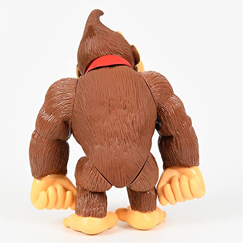 BSNOW Figura de acción de Super Mario Bros muñeca colección de personajes juego de juguete para niños regalo de cumpleaños 12 cm - Colección Donkey KONG