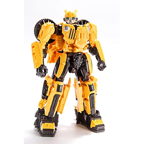 BSTCAR Transformers Figuras de Acción Juego Figura de Acción Transformers Bumblebee Figura Vehículo Robot Deformado Juguetes Regalo para Niños Niños