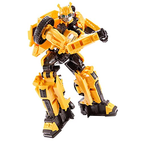 BSTCAR Transformers Figuras de Acción Juego Figura de Acción Transformers Bumblebee Figura Vehículo Robot Deformado Juguetes Regalo para Niños Niños