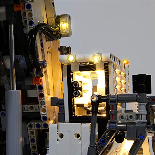 Building Blocks Grupo De Luz De La Excavadora Accesorios De Iluminación, Compatible con Lego 42100 Liebherr R9800 Kit De Iluminación Led (no Se Incluye El Modelo De Lego)