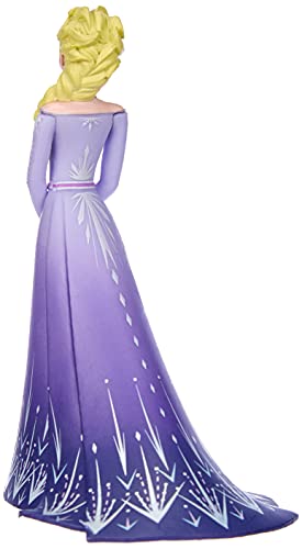 Bullyland 13510 - Set de figuras de juego, Walt Disney, Frozen 2, Elsa con vestido púrpura, aprox. 10 cm de altura, figura pintada a mano, libre de PVC, para que los niños jueguen de forma imaginativa