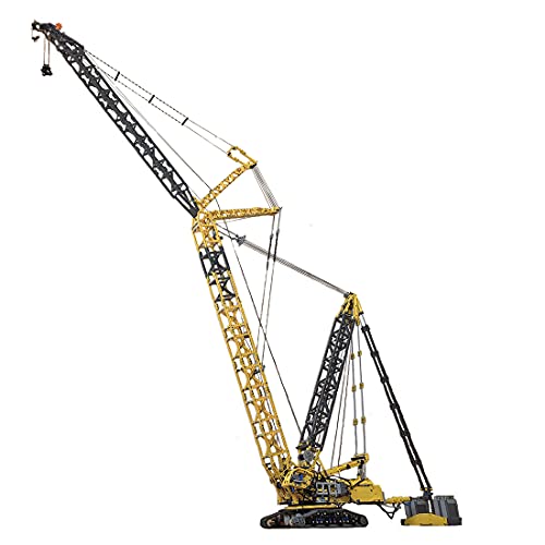 Bulokeliner Technik Liebherr LR 11000 - Grúas de construcción MOC-39663 con control remoto de grúas orugas con 10 motores, 3846 piezas de grúas RC compatibles con Lego Technic