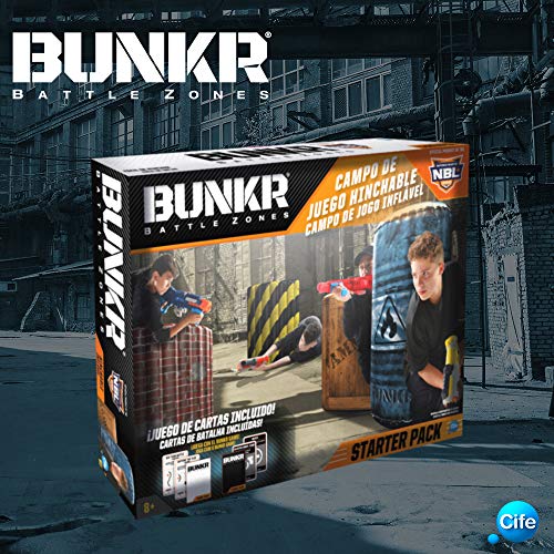 BUNKR- Battle Zone Starter Pack, Multicolor (Cife Spain 41646)