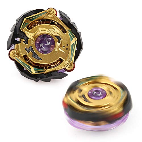 Burst Peonzas | Edición De Oro Juego De Trompos De Combate De Giroscopio De Metal Piezas 4D Fusion Model Burst Evolution Combination Series con 1 Lanzadores De Juguetes para Niños