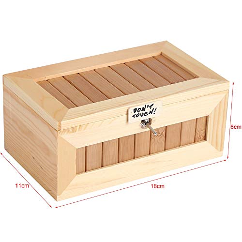 Caja Inútil Completamente Ensamblada con Caja Inútil, Regalo Divertido del Juguete del Tigre, Caja del Juguete del Tigre de Madera, Caja Electrónica del USB Decoración del Escritorio del Regalo del ju