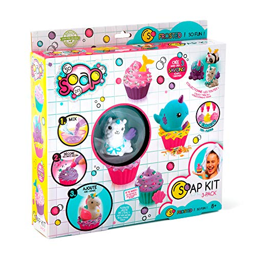 Canal Toys- Frosted Kit de Crear 3 Jabones, Multicolor (18)