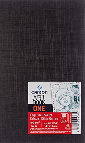 Canson Sketch One Fino 100g Cuaderno 14x21,6 98H