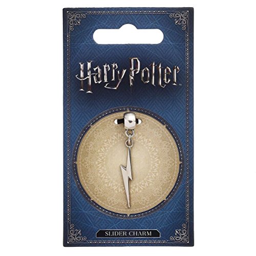 Carat Shop- Colgante Charm Lightning Bolt Harry Potter, Color Plata (HP0105)