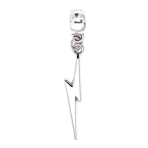 Carat Shop- Colgante Charm Lightning Bolt Harry Potter, Color Plata (HP0105)