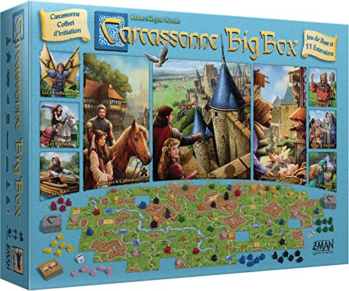 Carcassonne Big Box Asmodee - Juego de Tejas